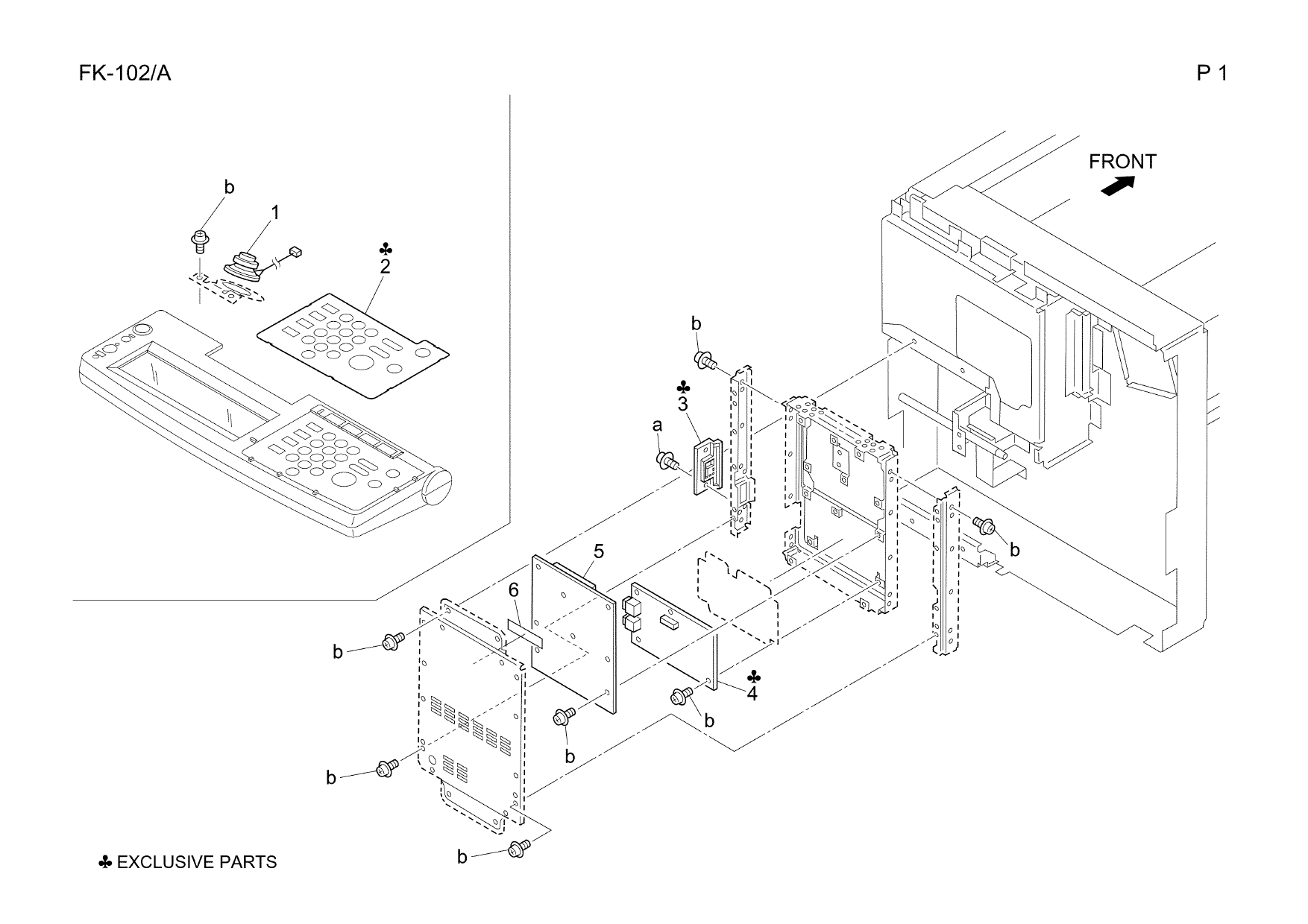 Konica-Minolta Options FK-102A Parts Manual-4